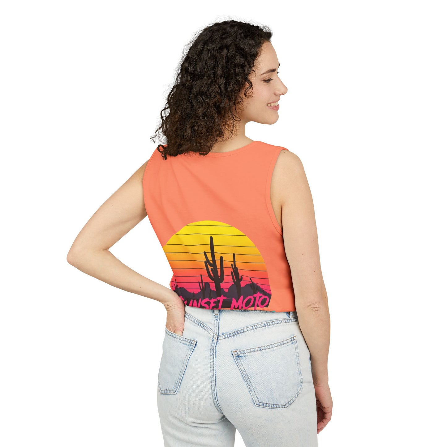 Sunset Moto Graphic Tank Top - Perfect for Summer Adventures in Tucson, AZ