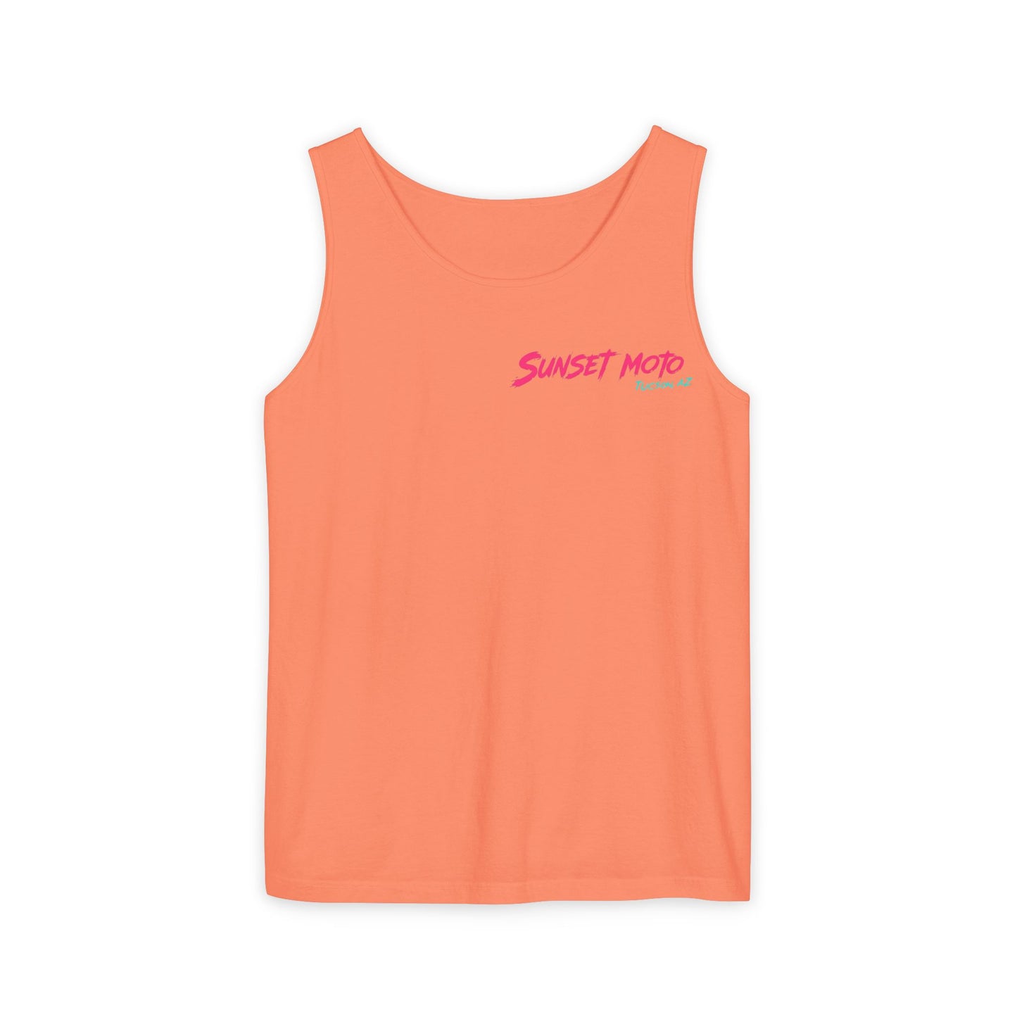 Sunset Moto Graphic Tank Top - Perfect for Summer Adventures in Tucson, AZ