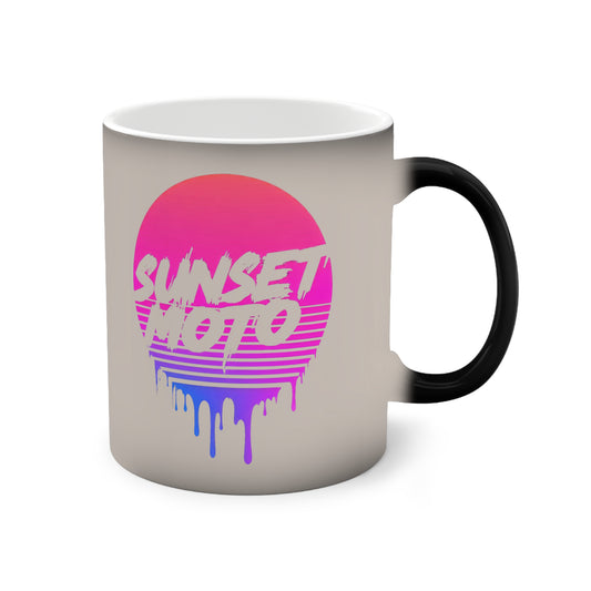 Sunset Moto "Wet" Color-Changing Mug - 11oz