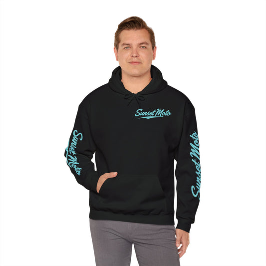 Sunset Moto "Bet 2.0" Unisex Hoodie - Retro Desert Vibe Sweatshirt